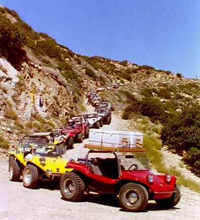 Manx Club buggies on Oraflamme Mountains